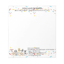 Dogs Confetti Geometric