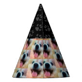 Dog's Custom Foto Verjaardagsfeestje Pet Feesthoedjes (Achterkant)
