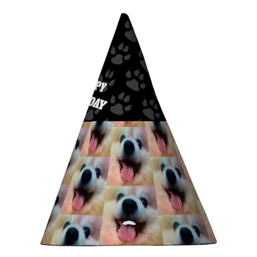 Dog's Custom Foto Verjaardagsfeestje Pet Feesthoedjes (Rechts)