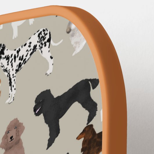 Dogs Cute pet Pickleball Paddle (Links Detail)