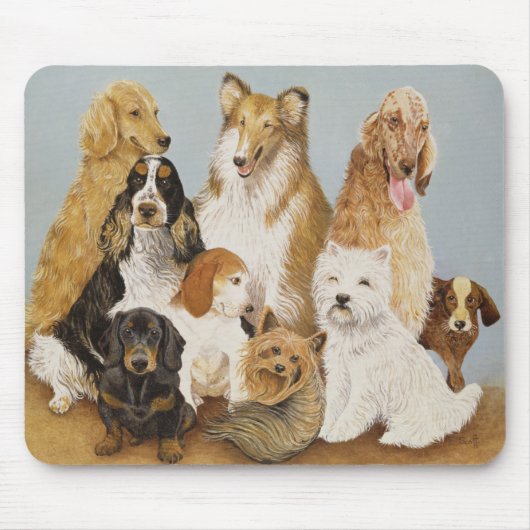 Dogs' Dinner Muismat (Voorkant)