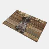 Dogs Doormat, Funny Doormat, Funny Housewarming Deurmat (Schuin)