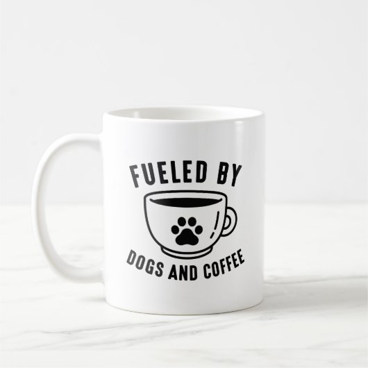Dogs en koffie koffiemok (Links)