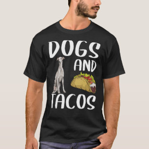 Dogs en Tacos Greyhound Mexican Food T-shirt