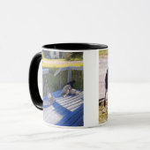 Dogs Enjoying Life Mok (Voorkant links)