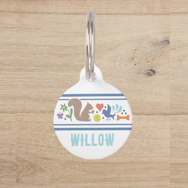 Dog's Favoriete Dingen Banner Huisdierpenning (Creator heeft geüpload)