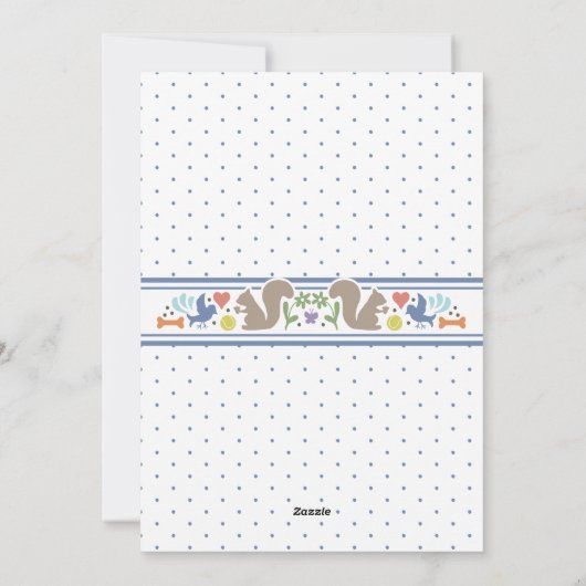 Dog's favoriete dingen Gotcha Day aankondiging (Achterkant)