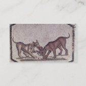 Dogs Fighting for a Bird, Roman, 2e eeuw ( Visitekaartje (Achterkant)