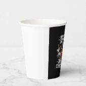 Dogs For Everybody Santa Funny Christmas Xmas (2) Papieren Bekers (Rechts)