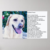 Dog's gedicht poster (Voorkant)