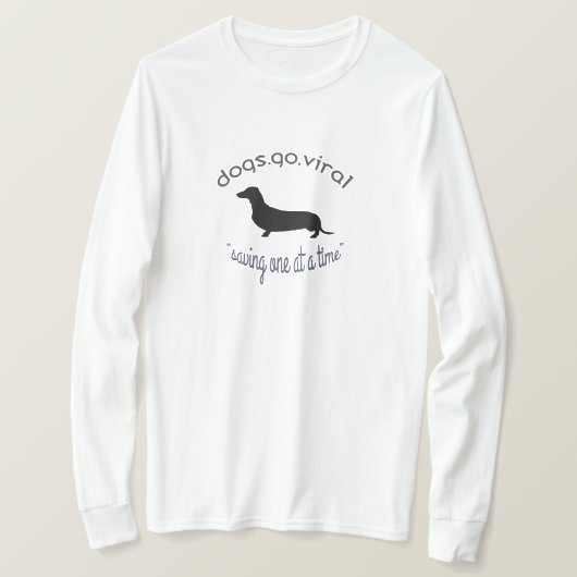 dogs.go.viRAL T-shirt (Design voorkant)