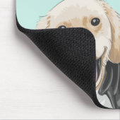 Dogs Golden Retriever & Pug Best Friends Muismat (Hoek)