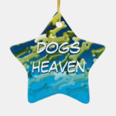 Dogs Heaven Ornament (Achterkant)