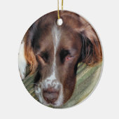 DOGS KERAMISCH ORNAMENT (Links)