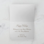  Dogs kerstboom - Gepersonaliseerde groet Kaart (Binnen)