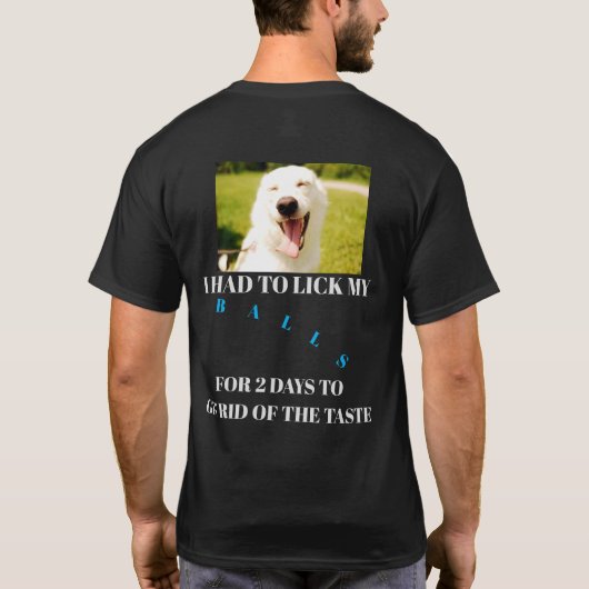 DOGS LIBERAL T-SHIRT (Achterkant)