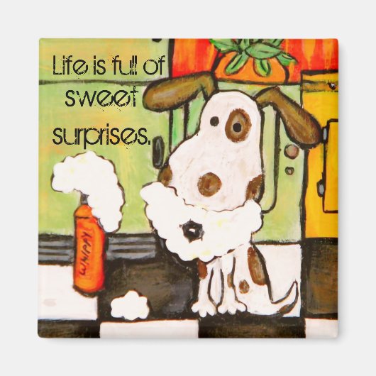 Dog's Life Magnet (Voorkant)