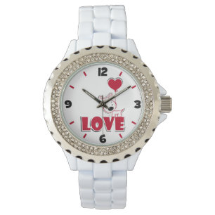 Dog's Love Horloge