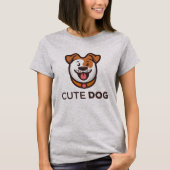 Dogs Lover Cute Dog T-shirt (Voorkant)