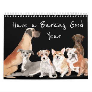 Dogs Lovers Pet Fun Quote Kalender