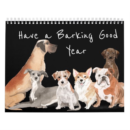 Dogs Lovers Pet Fun Quote Kalender (Hoes)