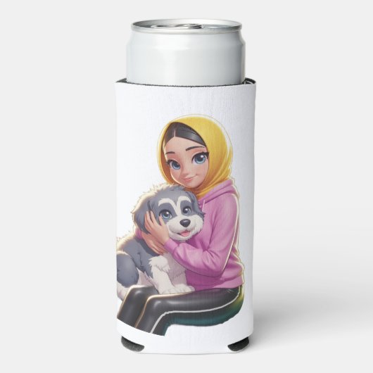 Dogs lovers seltzer blikjeskoeler (Seltzer Achterkant)