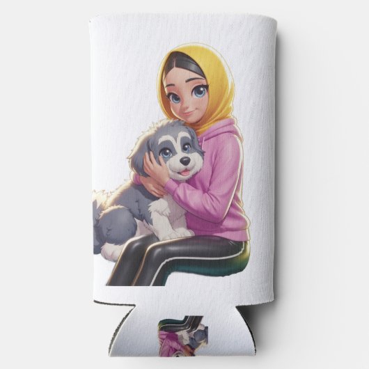 Dogs lovers seltzer blikjeskoeler (Achterkant)