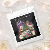 Dogs Merry Kerstlight Bedankzakje (Geknipt)