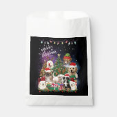 Dogs Merry Kerstlight Bedankzakje (Voorkant)
