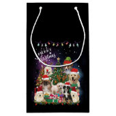 Dogs Merry Kerstlight Klein Cadeauzakje (Achterkant)