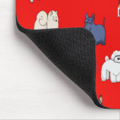 Dogs Mousepad Muismat (Hoek)