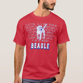 Dogs Owner Beagle Hondenras Animal Gift Unise meis T-shirt