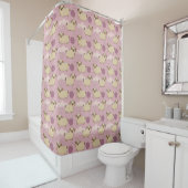 Dogs Pattern Shower Curtain Douchegordijn (In situ)
