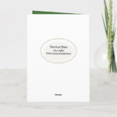 Dog's Paw in hand Birthday Kaart (Achterkant)