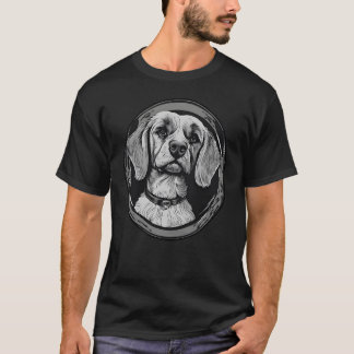Dogs Paws Dog School Animal Protection grappig cad T-shirt