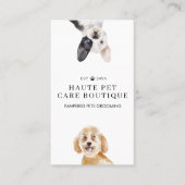Dogs Pet Care Grooming & Salon Visitekaartje (Voorkant)
