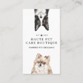 Dogs Pet Care Grooming & Salon Visitekaartje (Voorkant)