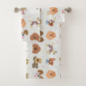 Dogs Pets Kinder Bad Handdoek (Insitu)