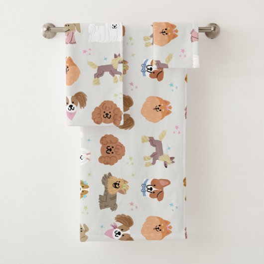 Dogs Pets Kinder Bad Handdoek (Insitu)