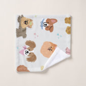 Dogs Pets Kinder Bad Handdoek (Wasdoekje)