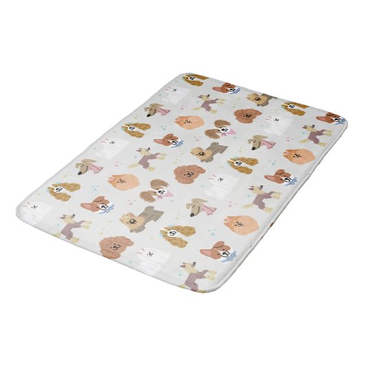 Dogs Pets Kinder Badmat (Gekanteld)