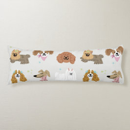 Dogs Pets Kinder kamer Lichaamskussen