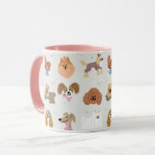 Dogs Pets Kinder Mok (Voorkant links)