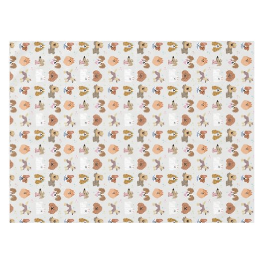 Dogs Pets Kinder Tafelkleed (Voorkant (Horizontaal))