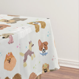 Dogs Pets Kinder Tafelkleed