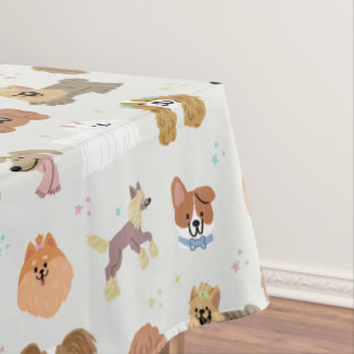 Dogs Pets Kinder Tafelkleed