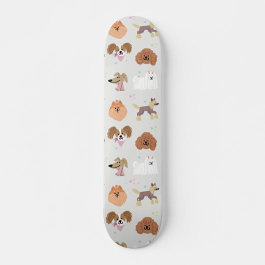 Dogs Pets Kinder Tieners Persoonlijk Skateboard (Voorkant)