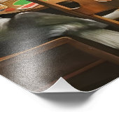 Dogs Playing Poker by Cassius Marcellus Coolidge's Foto Afdruk (Hoek)