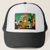 Dogs Playing Poker Trucker Pet (Voorkant)