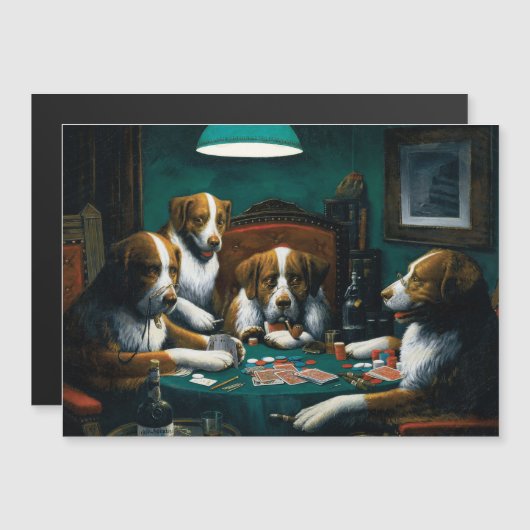 Dogs' Poker Game (Voorkant / Achterkant)